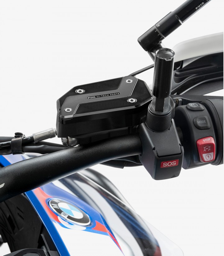 Brake Fluid Reservoir Cap Puig Titanium 21873Y for BMW R1300GS / GS Adventure, R1300R / RS (23-26)