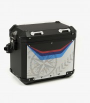 Puig Tricolor Sticker Kit for BMW R1200GS Adventure Top Case (06-18) 20227N