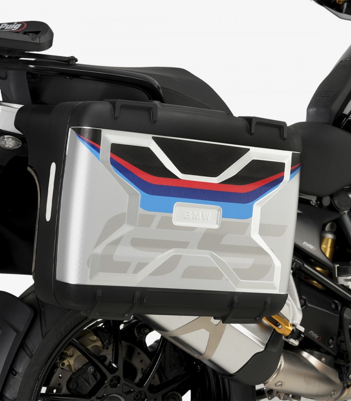 Kit de Adhesivos Puig Tricolor para Maleta BMW R1200GS, R1250GS / GS Adventure (00-24) 20216N 