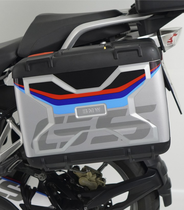 Kit de Adhesivos Puig Tricolor para Maleta BMW R1200GS, R1250GS / GS Adventure (00-24) 20216N 