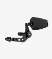 Puig Universal Pro Mirror Clutch / Brake Lever Guard in Black 21440N+21441N