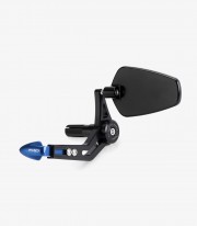 Puig Universal Pro Mirror Clutch / Brake Lever Guard in Blue 21440A+21441A