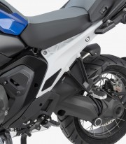 Puig Matte Black Rear Deflectors 22430J for BMW R1300GS (23-26)