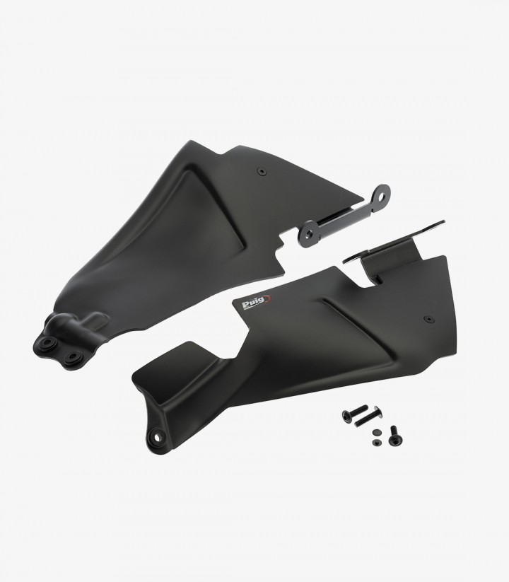 Puig Matte Black Rear Deflectors 22430J for BMW R1300GS (23-26)
