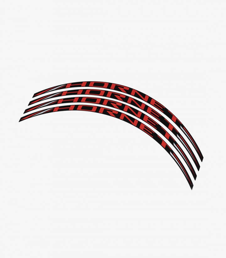 Felgenbogen-Aufkleber Hornet Puig 5125R Rot