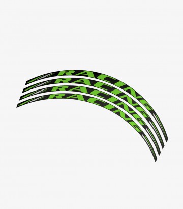 Felgenbogen-Aufkleber Racing Puig 5121V Grün