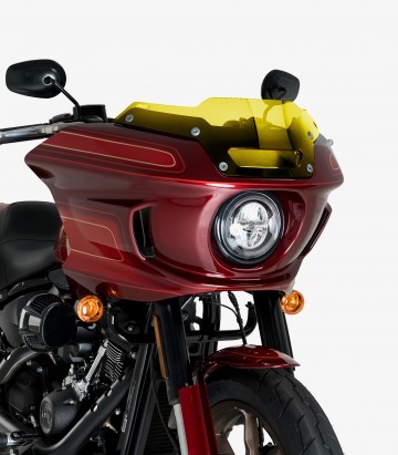 Harley Davidson Softail Low Rider ST FXLRST (22-24) Puig High-Road Sport Yellow Windshield 21472G