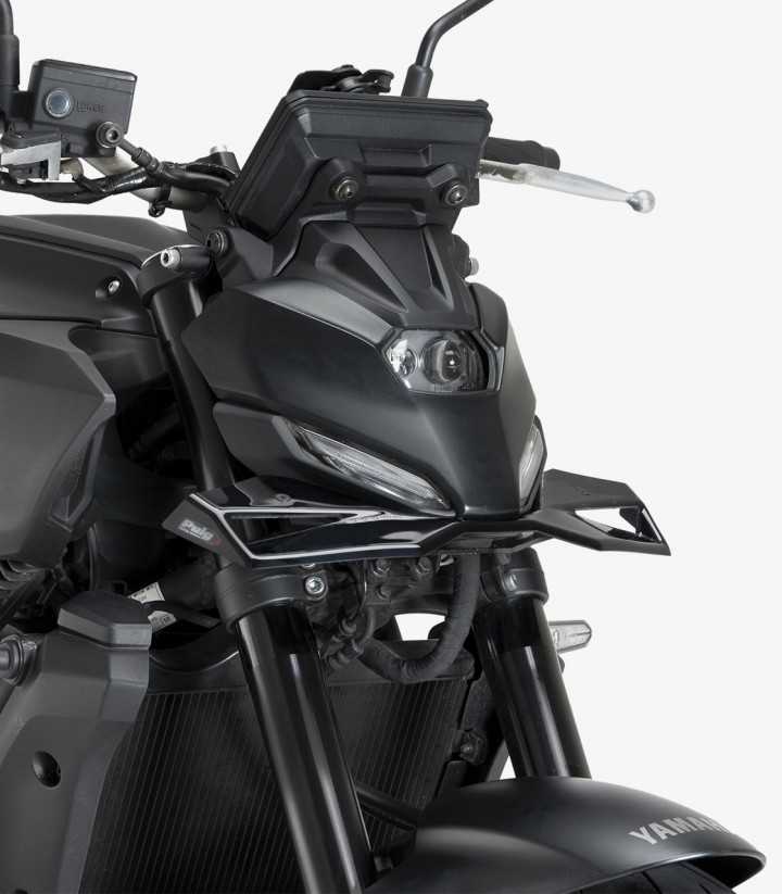 Winglets Vorne Naked 22417N Puig Yamaha MT-07 (25-26) Schwarz
