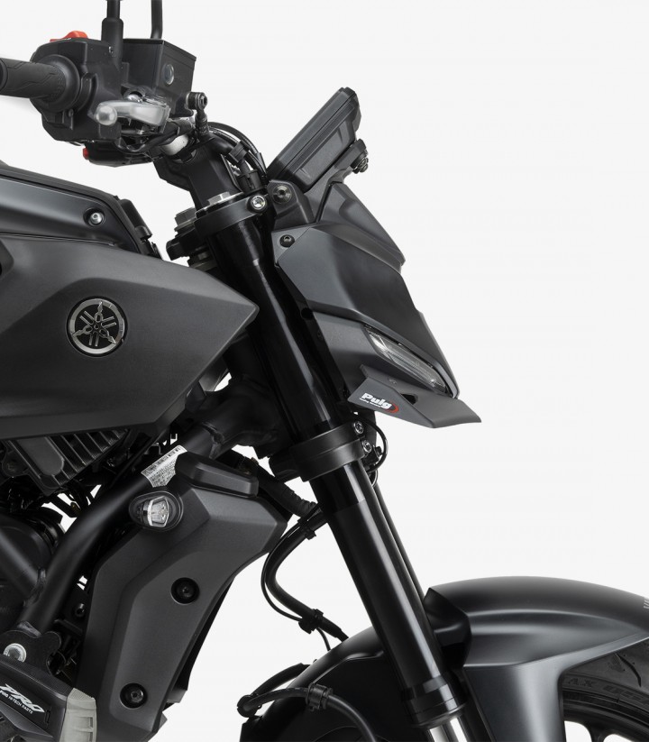 Puig Naked Frontal winglets 22417J Yamaha MT-07 / Y-AMT (25-26) Matte Black
