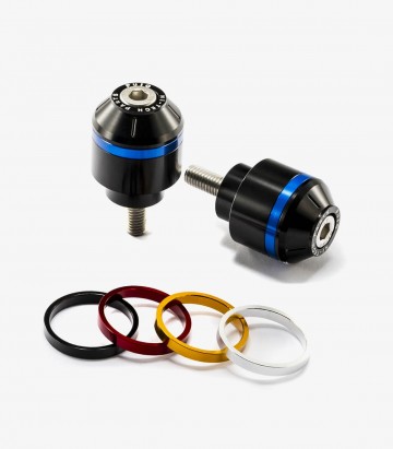 Puig Lenkerendgewichte Kurz mit Ring 8017N in Schwarz für BMW F800GT (13-17)