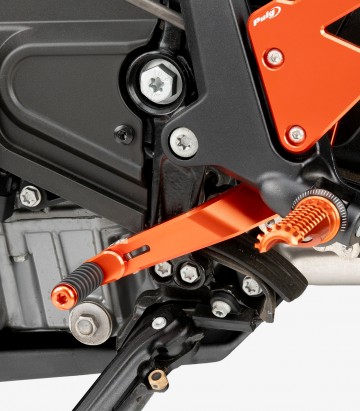 Hebel Bremse Puig 22206T für KTM 990 Duke (24-26) in der Farbe Orange