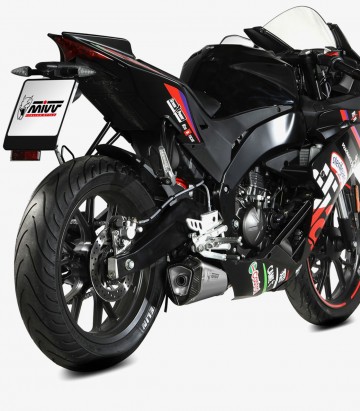 MIVV Delta Race Auspuff Stahl für Aprilia RS 125 (25-26), Tuono 125 (25-26) A.022.LDRX