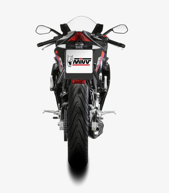 MIVV Delta Race Auspuff Stahl für Aprilia RS 125 (25-26), Tuono 125 (25-26) A.022.LDRX