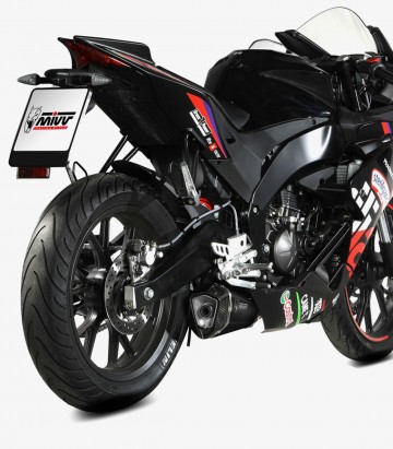 Escape MIVV Delta Race Negro para Aprilia RS 125 / Tuono 125 (25) A.022.LDRB