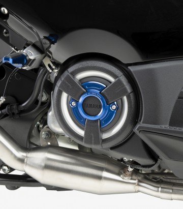 Tapa Embrague Puig Azul Yamaha T-MAX 530 / DX / SX (17-19), T-MAX 560 / Tech Max (20-26) 9855A