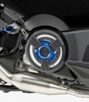 Puig Blue Clutch Cover Yamaha T-MAX 530 / DX / SX (17-19), T-MAX 560 / Tech Max (20-26) 9855A