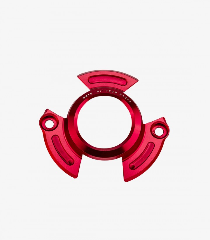 Tapa Embrague Puig Rojo Yamaha T-MAX 530 / DX / SX (17-19), T-MAX 560 / Tech Max (20-26) 9855R