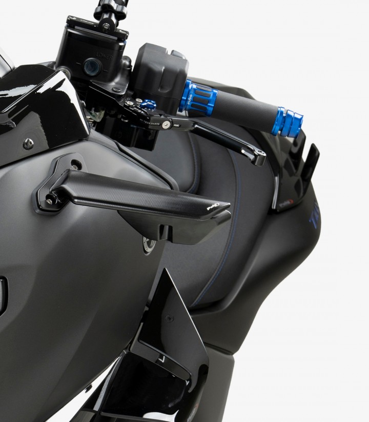 Retrovisores Aileron Puig en Negro Yamaha T-MAX 560 / Tech Max (25-26) 22566N+22567N