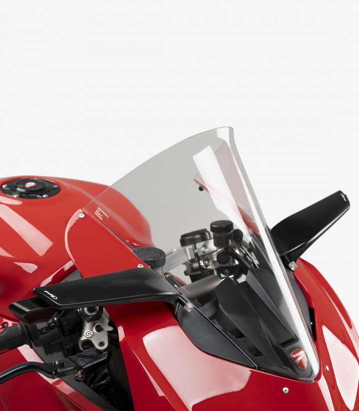 Aileron Spiegel Puig in Schwarz Ducati Panigale V2 (20-24), Panigale V4 (18-24) 22297N+22298N