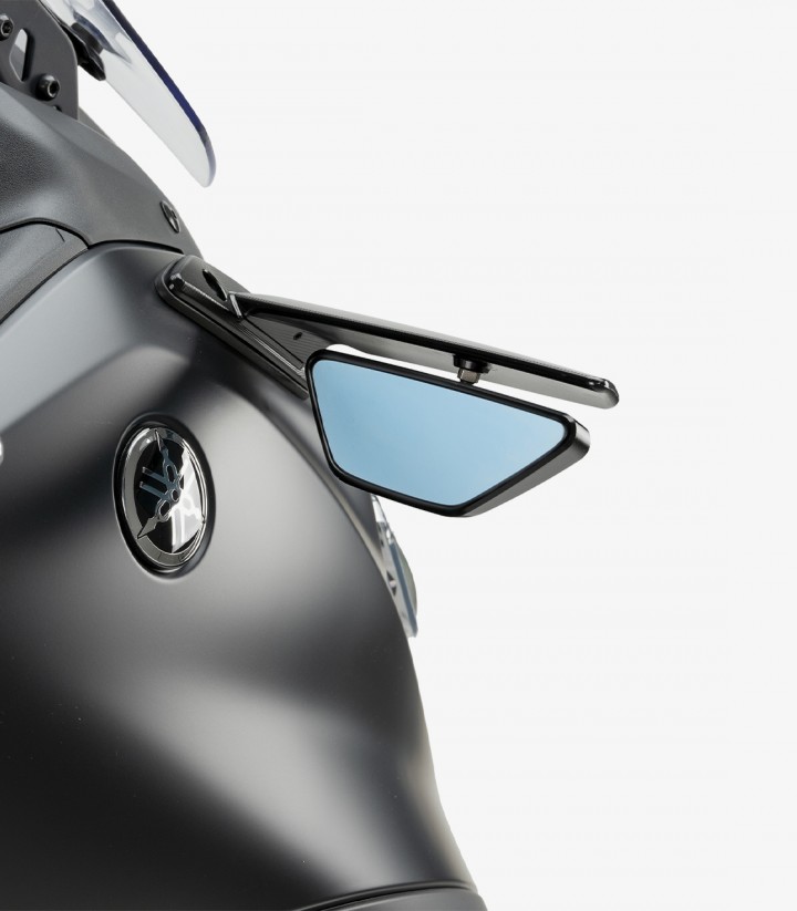 Aileron Spiegel Puig in Schwarz Yamaha TMAX 560 (22-24) 22016N+22017N