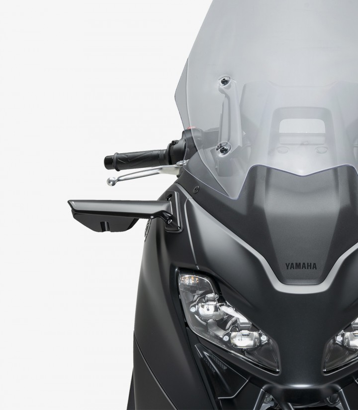 Retrovisores Aileron Puig en Negro Yamaha T-MAX 560 / Tech Max (22-24) 22016N+22017N