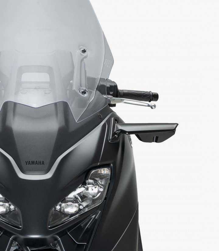Retrovisores Aileron Puig en Negro Yamaha T-MAX 560 / Tech Max (22-24) 22016N+22017N