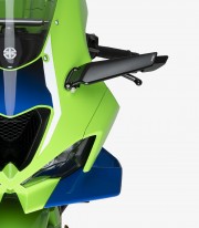 Retrovisores Aileron Puig en Negro Kawasaki Ninja 400, ZX-6R / 10R / 10RR (18-26) 21285N+21286N