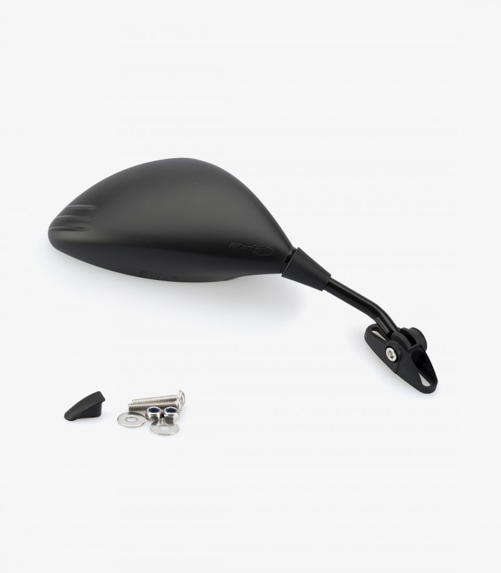 Retrovisores Aileron Puig en Negro M10/125 y M8 3576N+3577N