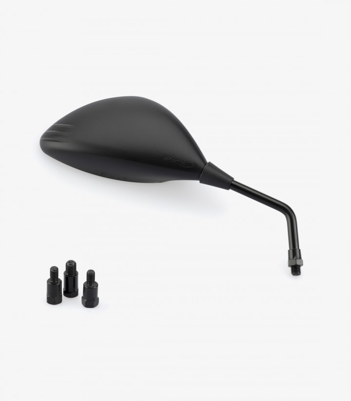 Retrovisores Aileron Puig en Negro M10/125 y M8 3574N+3575N
