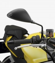 Puig Aileron Mirrors in Black M10x1.25 and M8 3574N+3575N