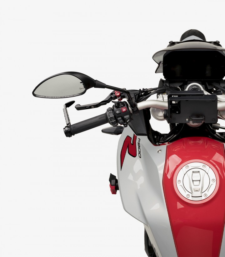 Puig Aileron Mirrors in Black M10x1.25 and M8 3574N+3575N