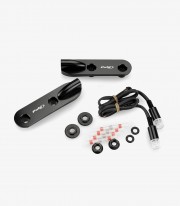 Tapas Retrovisor con Intermitente Tab Puig en Negro BMW S1000RR (19-24) 22044N