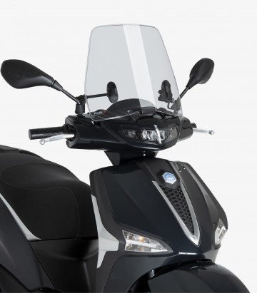Piaggio Liberty 125 (25-26) Puig Trafic Smoked Windscreen 22769H