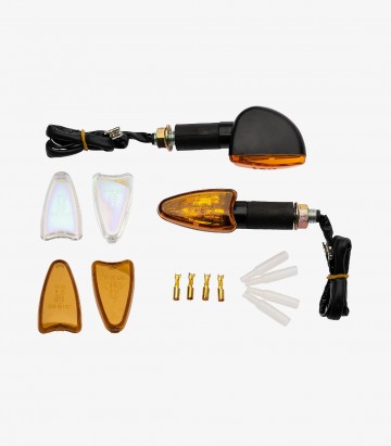 Puig Star 4176N Black LED turn signals