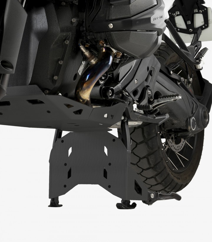 Extensión cubre cárter para caballete central 21950N Puig BMW R1300GS (23-25) Negro