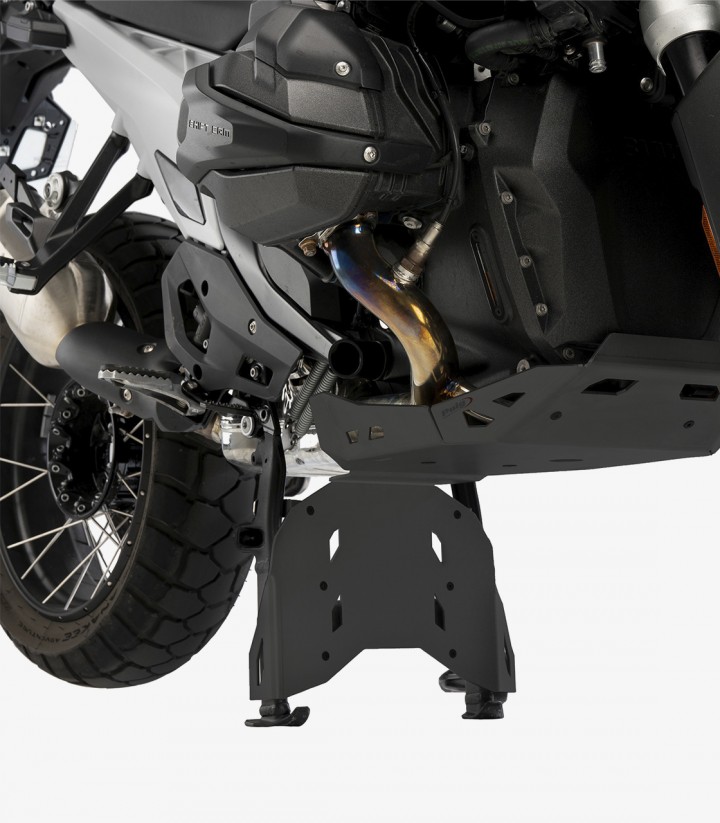 Extensión cubre cárter para caballete central 21950N Puig BMW R1300GS (23-25) Negro