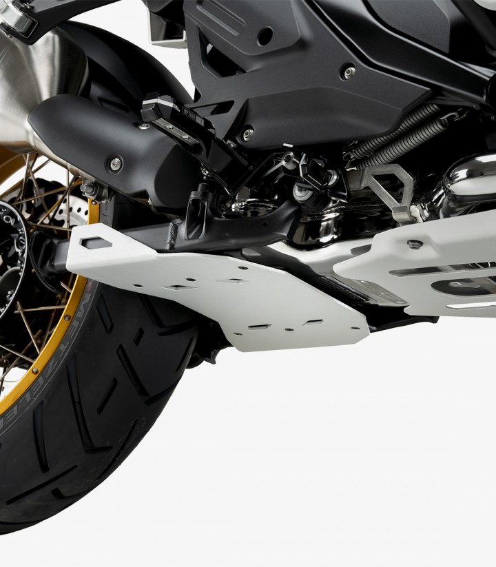 Skid Plate Extension for Center Stand 21950P Puig BMW R1300GS (23-25) Silver