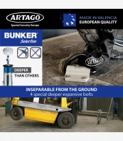 Artago 60 Anti-Theft Floor or Wall Anchor