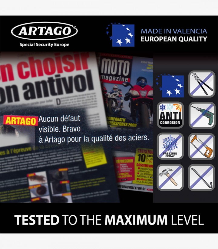 Artago 60 Anti-Theft Floor or Wall Anchor