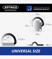 Anclaje Antirrobo para Suelo o Pared Artago 60