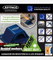 Anclaje Antirrobo para Suelo o Pared Artago 61
