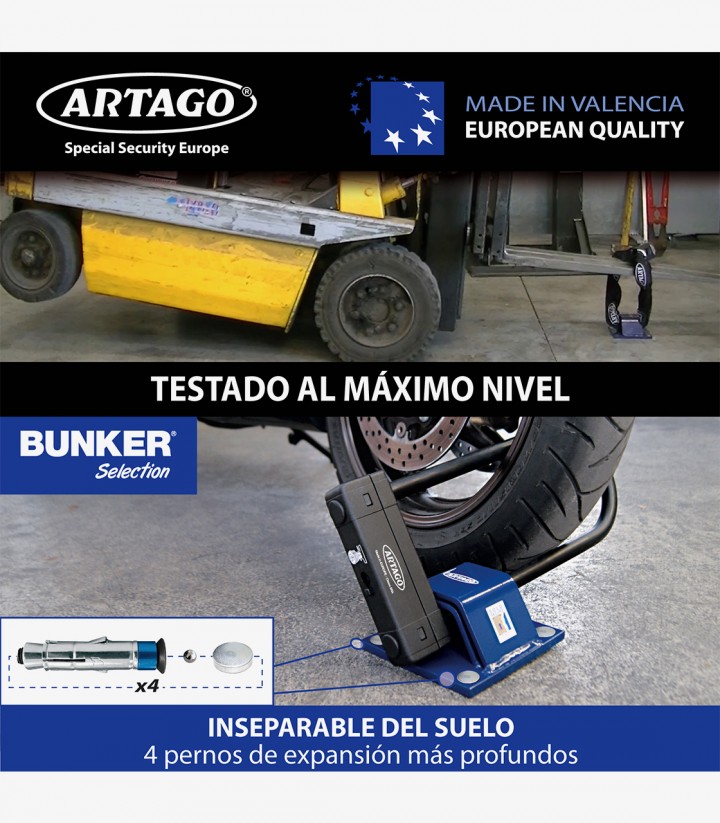Anclaje Antirrobo para Suelo o Pared Artago 61