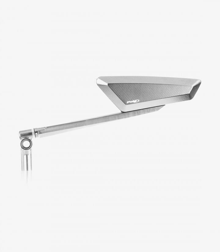 Spiegel Hypernaked von Puig in eloxiertem Aluminium 9883D+9884D