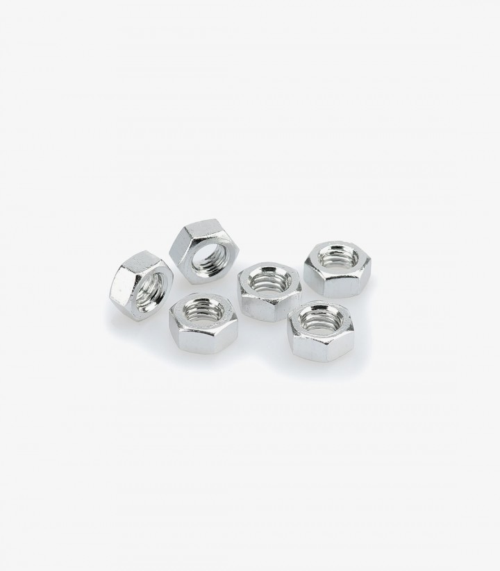 Blister 6 Tuercas M8 Plateado Puig 0863P