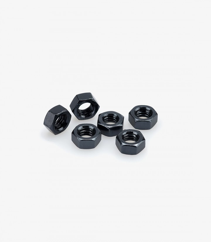 Blister 6 Tuercas M8 Negro Puig 0863N