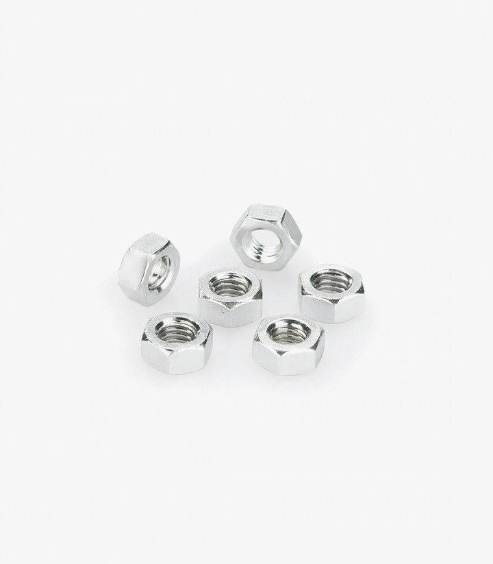 Blister 6 Tuercas M6 Plateado Puig 0764P
