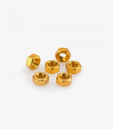 Blister 6 Tuercas M6 Amarillo Puig 0764G