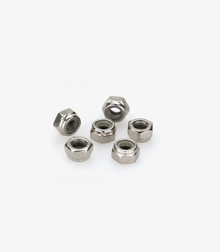Blister 6 Tuercas Autoblocante M6 Plateado Puig 0736P