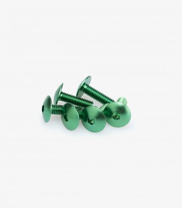 Blister 6 Tornillos Abombados M6x20mm Verde Puig 0657V