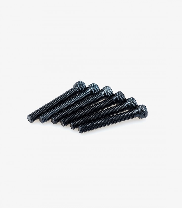Blister 6 Tornillos Allen M8x55mm Negro Puig 0540N
